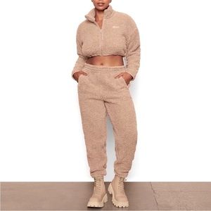 NEW Skims Teddy Jogger Sweatpants 4X